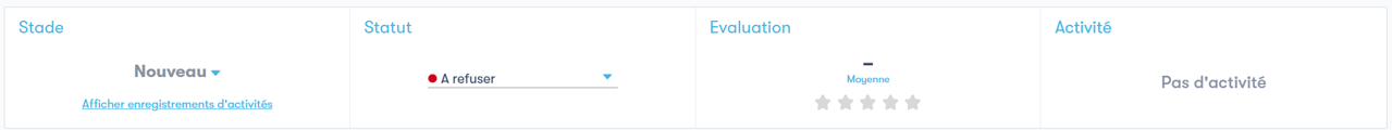 Status design change (FR)