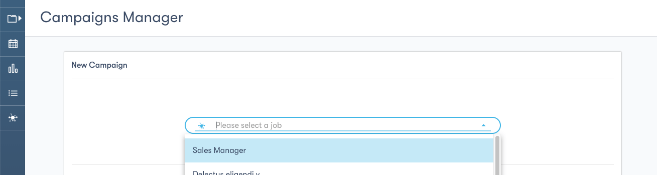 campaigns-manager-job-selection