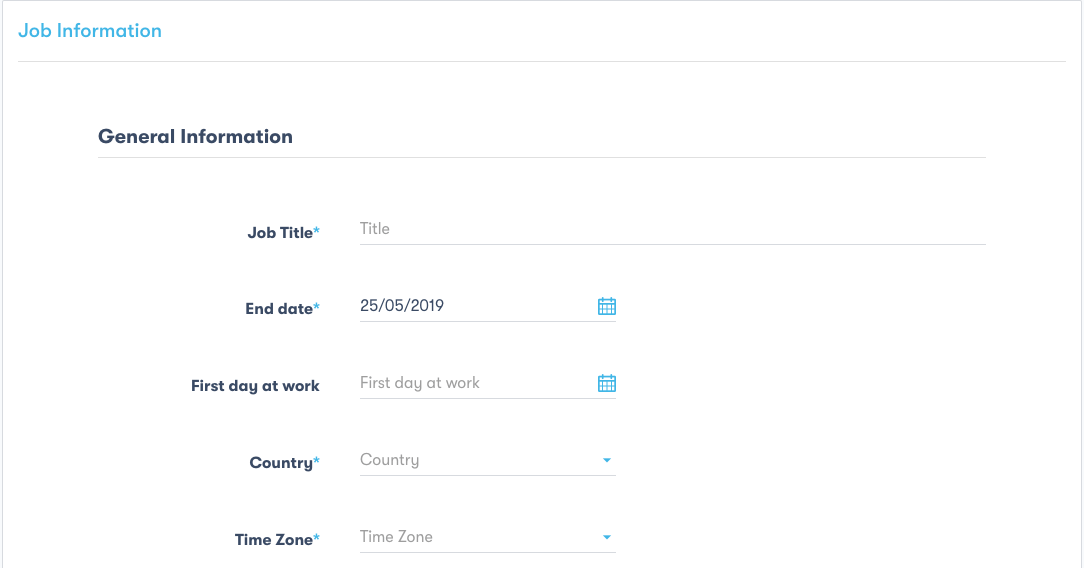 new-job-form-general-information