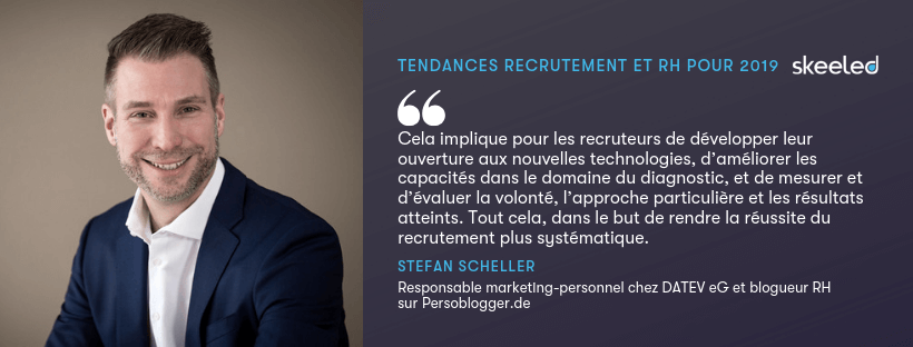 Stefan Scheller, Directeur Marketing Personnel 