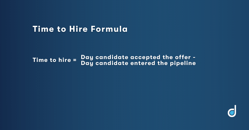 Time to hire formula