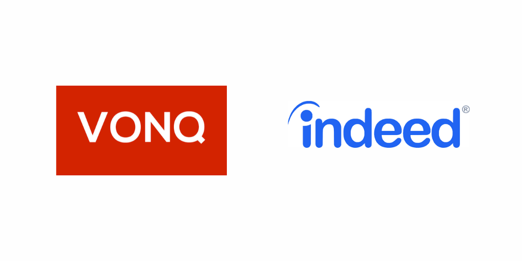 Vonq & Indeed logos